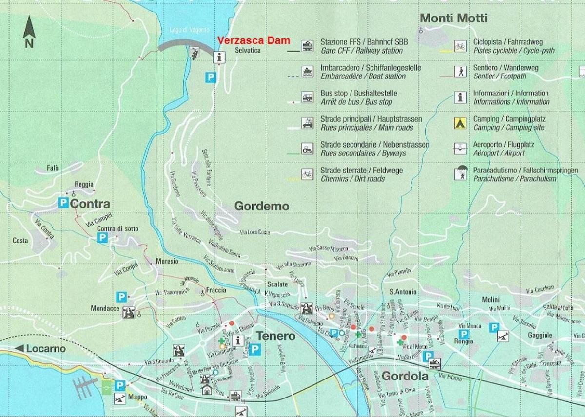 mapa ng kamping switzerland
