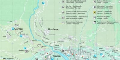 Mapa ng kamping switzerland