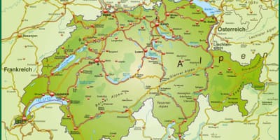 Mapa ng kalye mapa ng basel sa switzerland
