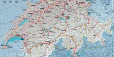 Mapa ng sbb mapa switzerland