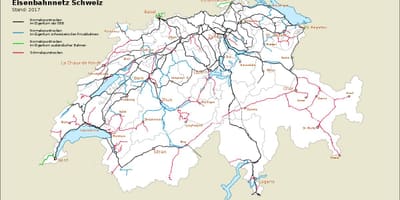 Mapa ng switzerland port