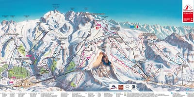 Mapa ng trail switzerland