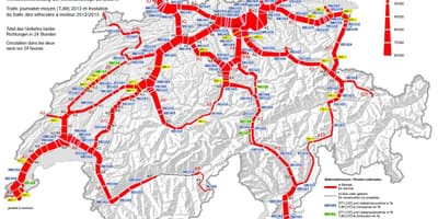 Mapa ng switzerland vignette